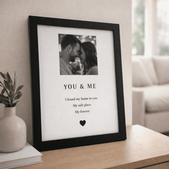 Personalised Couples Photo Frame – A Timeless Gift for Someone You Love The Crafty Bonobo Personalised Photo Frame 2