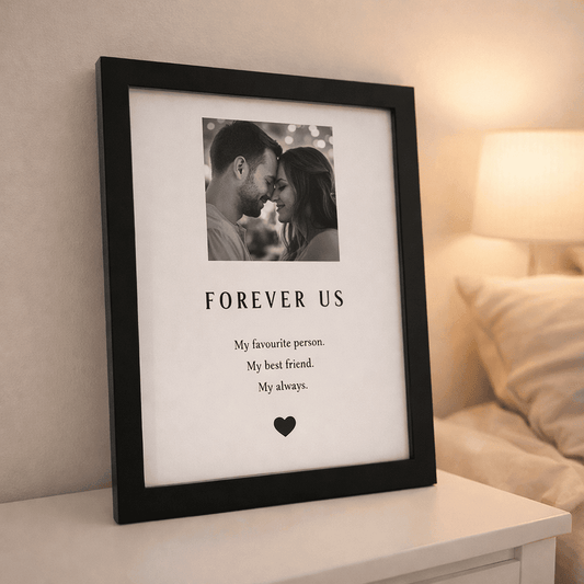 Personalised Couples Photo Frame – A Timeless Gift for Someone You Love The Crafty Bonobo Personalised Photo Frame 1