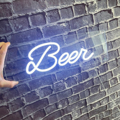 Beer Neon Sign | Bar Sign The Crafty Bonobo Neon Sign 4