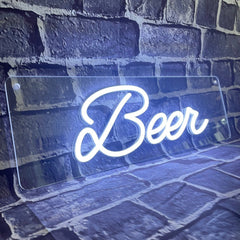 Beer Neon Sign | Bar Sign The Crafty Bonobo Neon Sign 3