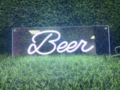 Beer Neon Sign | Bar Sign The Crafty Bonobo Neon Sign 2
