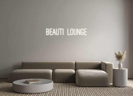 Custom Neon: Beauti Lounge The Crafty Bonobo Custom Neon 1