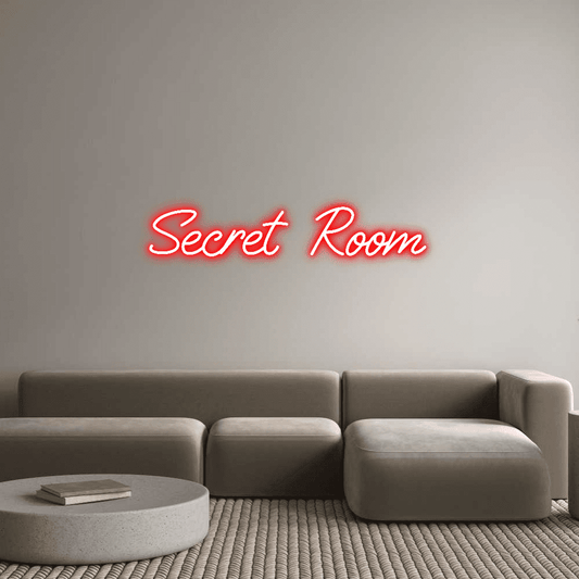 Custom Neon: Secret Room The Crafty Bonobo Custom Neon 1