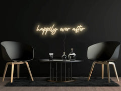 Happily Ever After Neon Sign | Wedding Neon | Wedding Decor The Crafty Bonobo Neon Sign 1