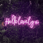 Hello Lovely x Neon Sign The Crafty Bonobo Neon Sign 1