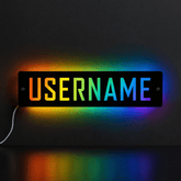 Personalised LED Username Sign | Gaming Decor | Streaming | Twitch The Crafty Bonobo LED Signs 1