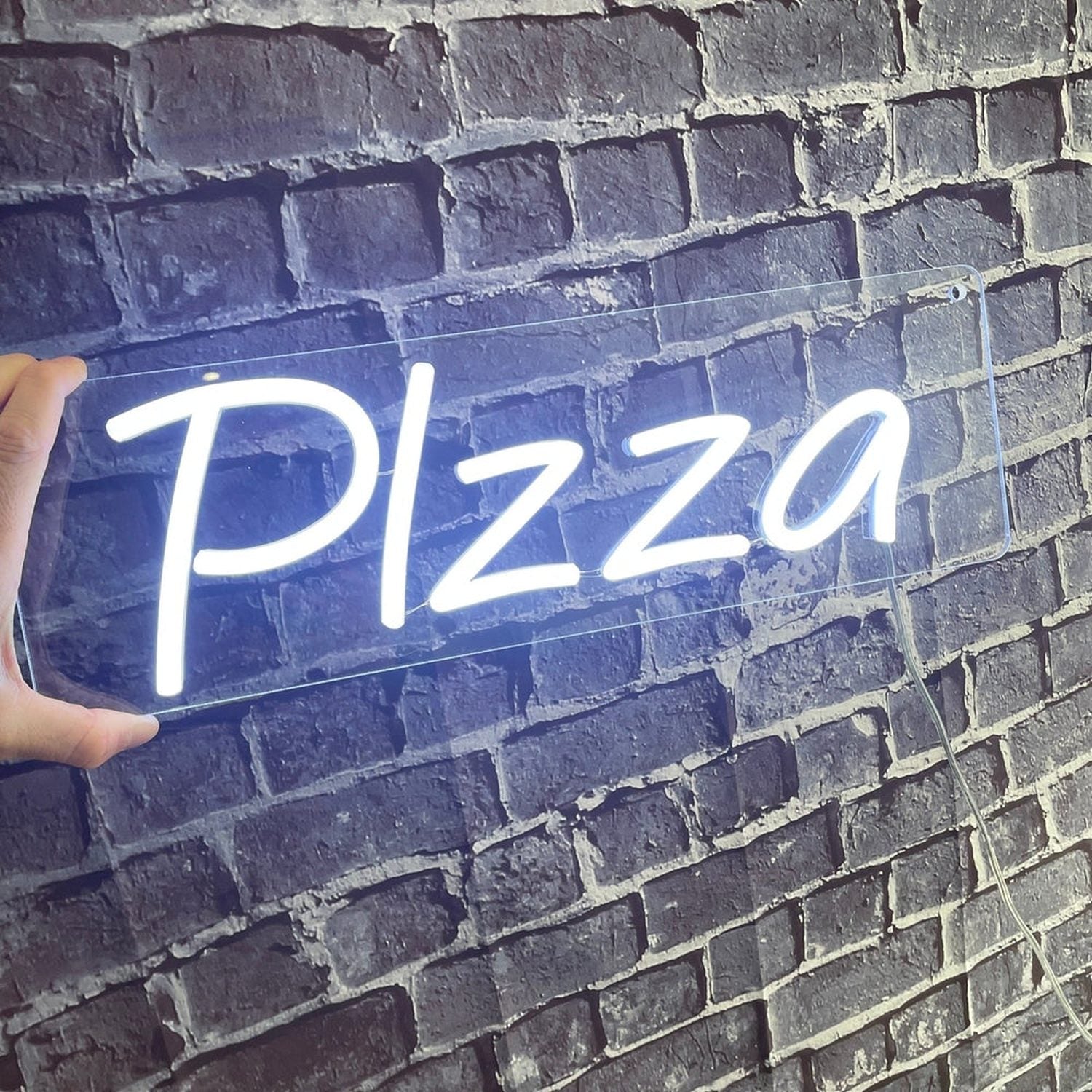 Pizza neon sign The Crafty Bonobo Neon Sign 3