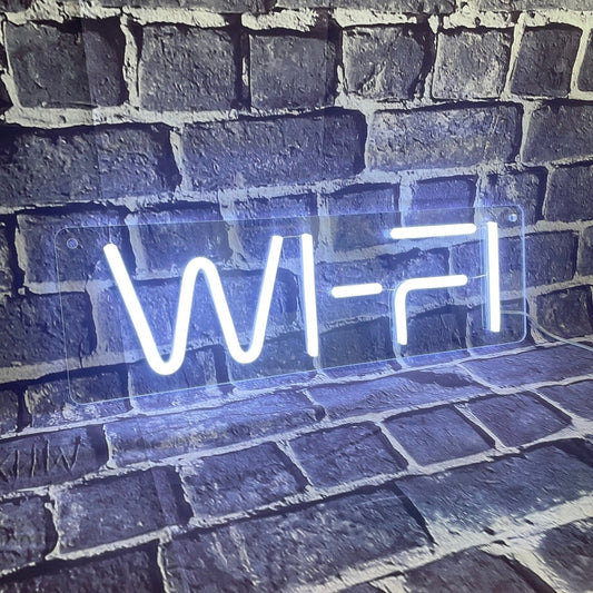 Wi-Fi Neon Sign The Crafty Bonobo Neon Sign 1