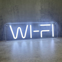 Wi-Fi Neon Sign The Crafty Bonobo Neon Sign 4