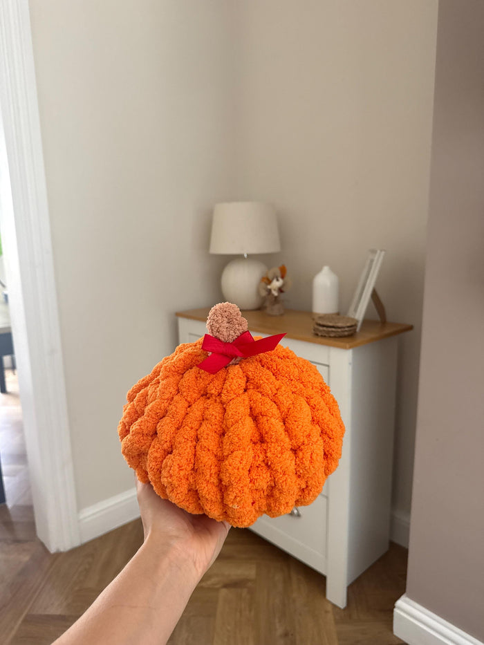 Handmade Crochet Pumpkin