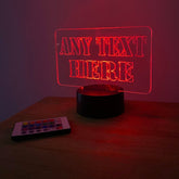 Personalised Acrylic LED Sign The Crafty Bonobo LED Signs 1