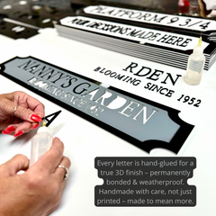 Just Married – Send Help & Wine’ Funny Wedding Gift Sign | 3D Street Sign