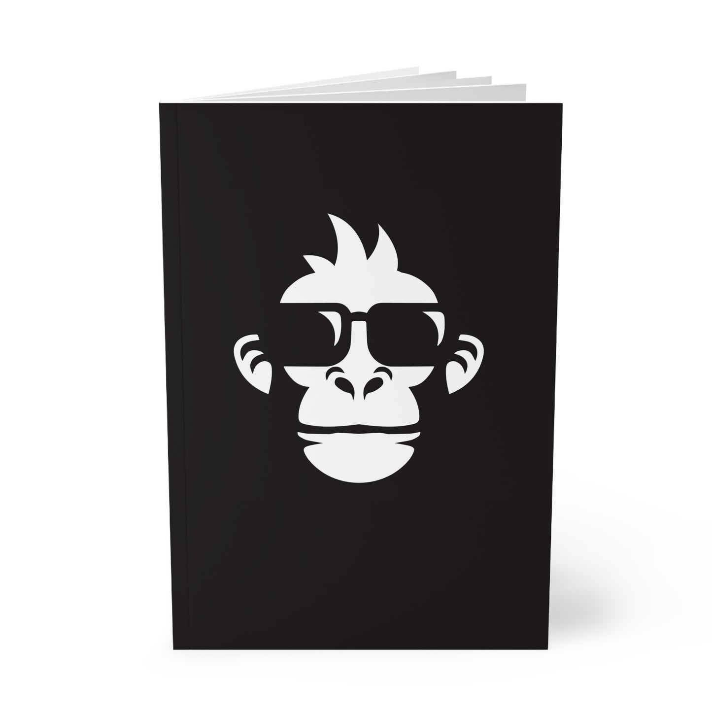 Crafty Bonobo Softcover Notebook, A5