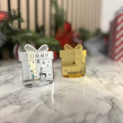 Personalised Christmas Gift Place Name / Standing Ornament The Crafty Bonobo 4