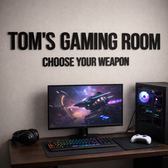 Personalised Gaming Room Sign - Games Room Decor