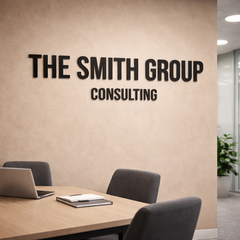 Personalised Business Logo Sign