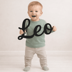 Personalised Acrylic Name Sign – Custom Wall Name in Black, Gold, Silver or Rose Gold The Crafty Bonobo 2