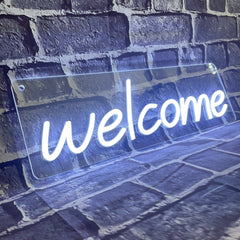 Welcome Neon Sign