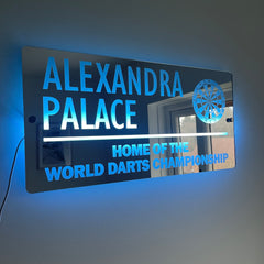 Alexandra Palace LED Mirror | Darts Sign