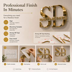 Personalised Salon Sign - Business Logo Sign