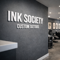 Personalised Tattoo Studio Sign