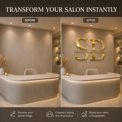 Personalised Salon Sign - Business Logo Sign