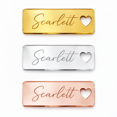 Personalised Mirror Acrylic Wedding Place Names – Luxury Table Settings for Your Special Day