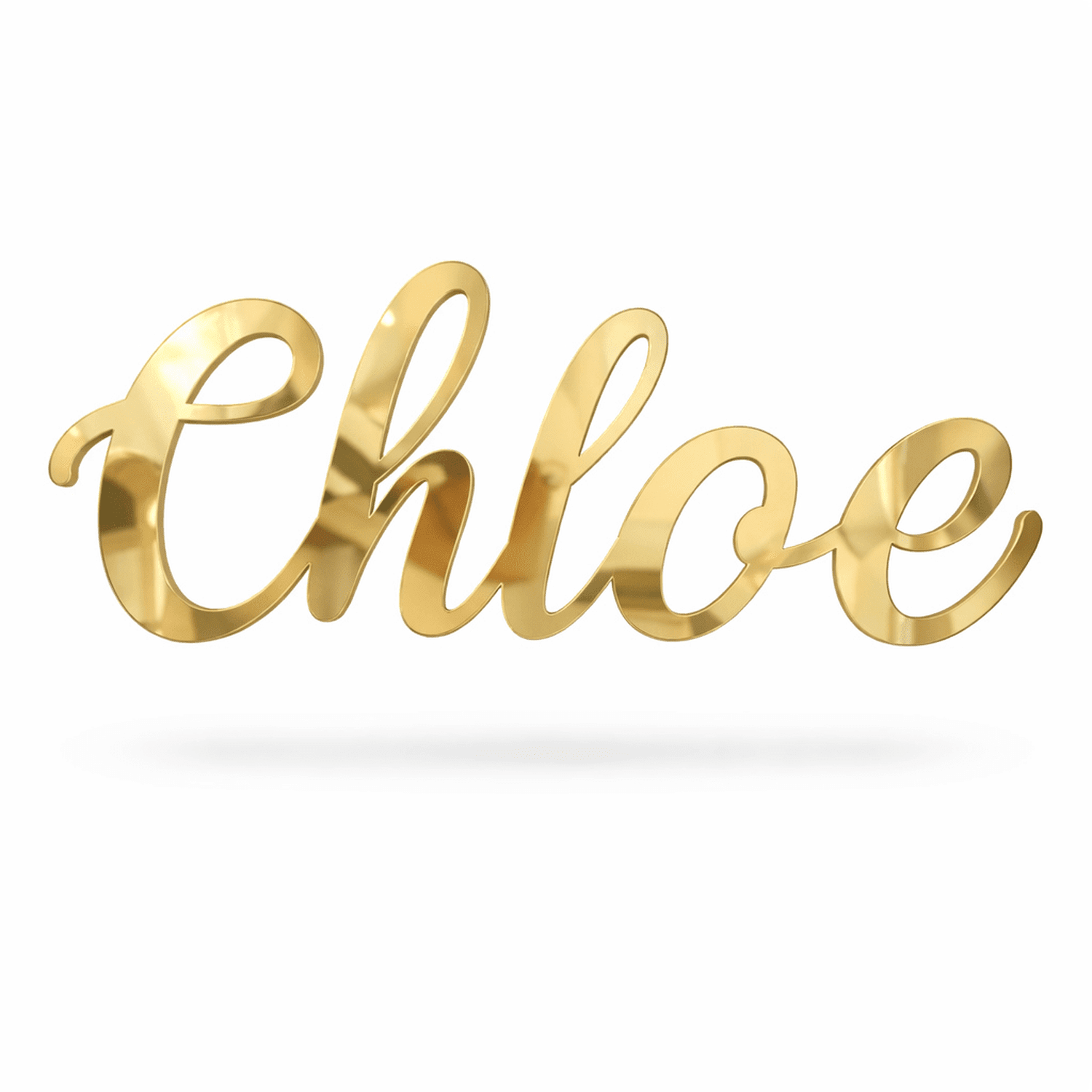 Personalised Acrylic Name Sign – Custom Wall Name in Black, Gold, Silver or Rose Gold The Crafty Bonobo 7