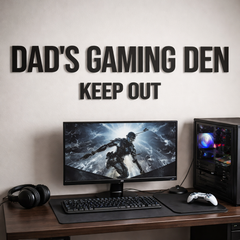 Personalised Gaming Room Sign - Games Room Decor