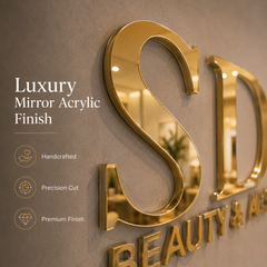 Personalised Salon Sign - Business Logo Sign
