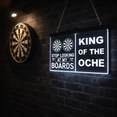 Personalised LED Darts Sign
