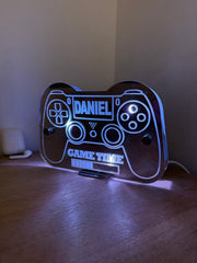 Personalised LED Game Controller Sign – Custom Name Gamer Light for Bedroom or Gaming Setup The Crafty Bonobo 5