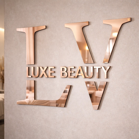 Personalised Salon Sign - Business Logo Sign