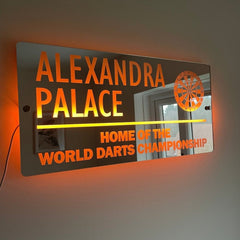 Alexandra Palace LED Mirror | Darts Sign The Crafty Bonobo LED Mirror Sign 8