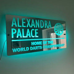 Alexandra Palace LED Mirror | Darts Sign The Crafty Bonobo LED Mirror Sign 4