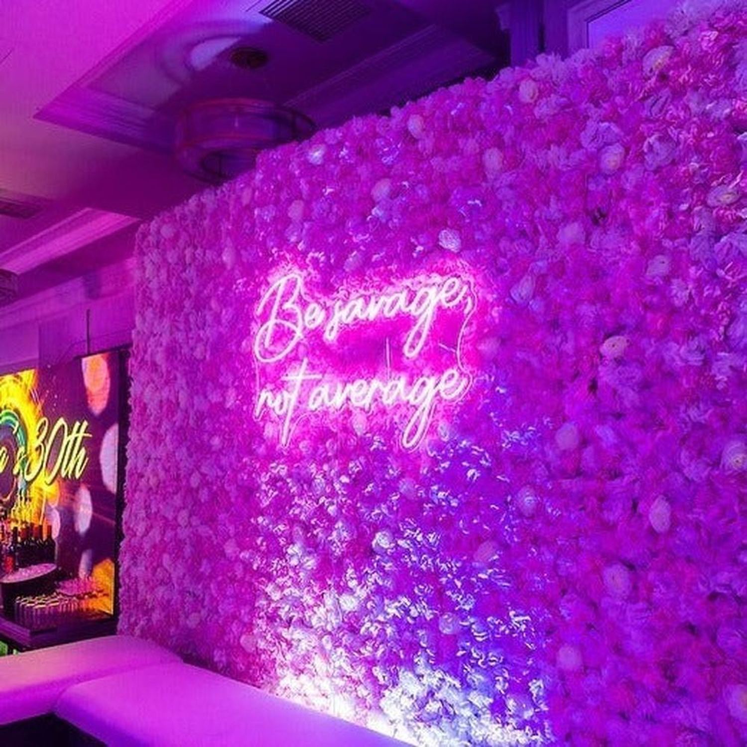 Be Savage, Not Average Neon Sign The Crafty Bonobo Neon Sign 2