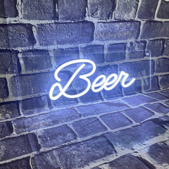 Beer Neon Sign | Bar Sign The Crafty Bonobo Neon Sign 1