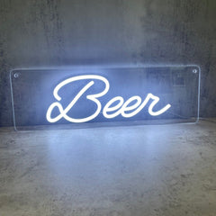 Beer Neon Sign | Bar Sign The Crafty Bonobo Neon Sign 5