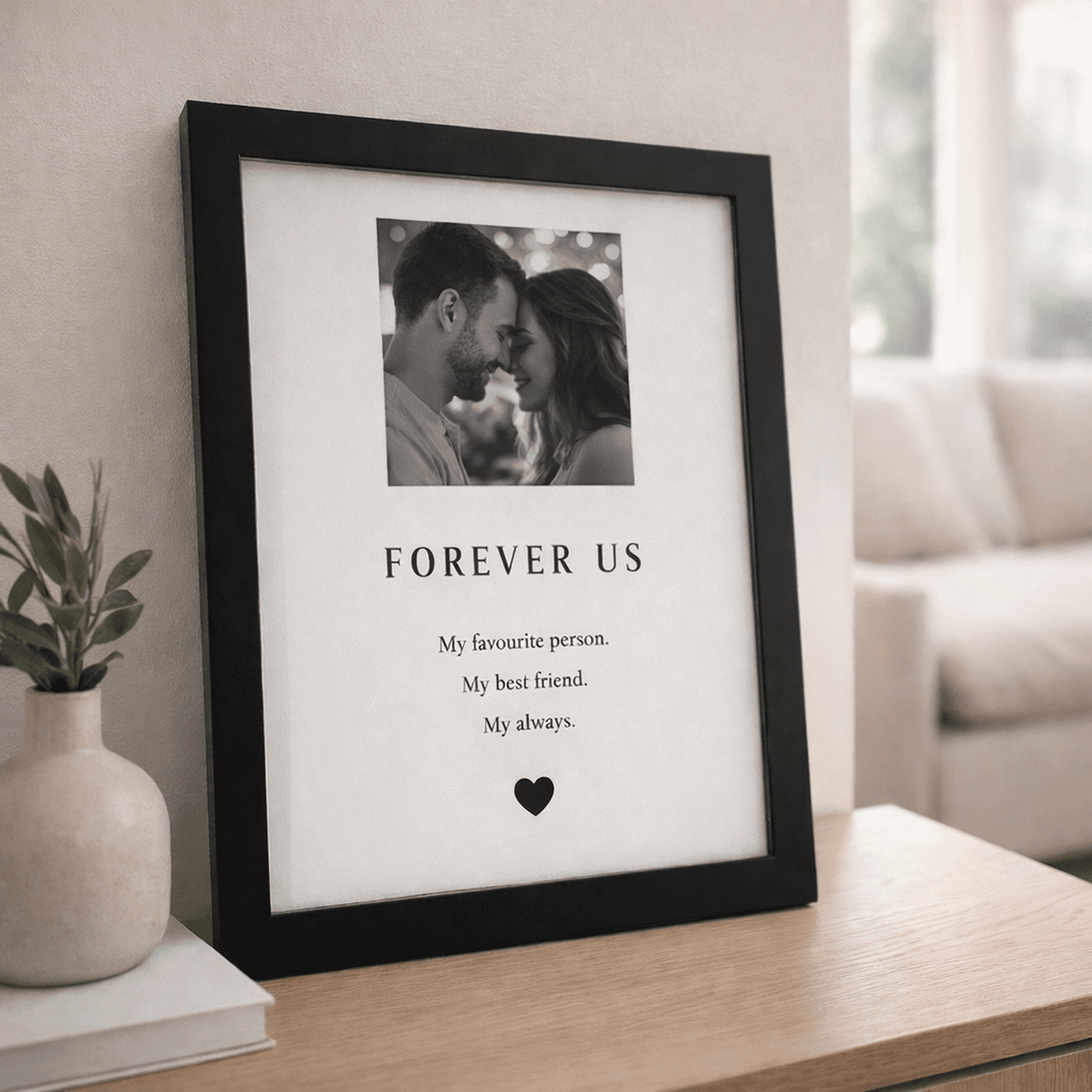 Personalised Couples Photo Frame – A Timeless Gift for Someone You Love The Crafty Bonobo Personalised Photo Frame 3