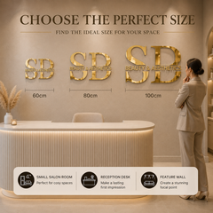 Personalised Salon Sign - Business Logo Sign