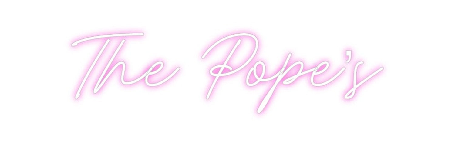 Custom Neon: The Pope’s The Crafty Bonobo Custom Neon 2
