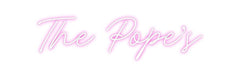 Custom Neon: The Pope’s The Crafty Bonobo Custom Neon 2