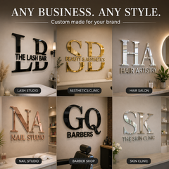 Personalised Salon Sign - Business Logo Sign