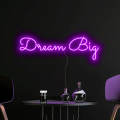 Dream Big Neon Sign The Crafty Bonobo Neon Sign 1