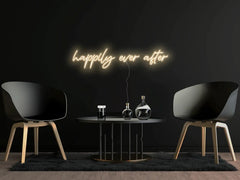 Happily Ever After Neon Sign | Wedding Neon | Wedding Decor