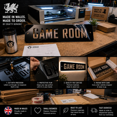 Personalised LED Username Sign | Gaming Decor | Streaming | Twitch