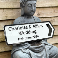 Personalised Wedding Direction Sign – Custom | 3D | Waterproof