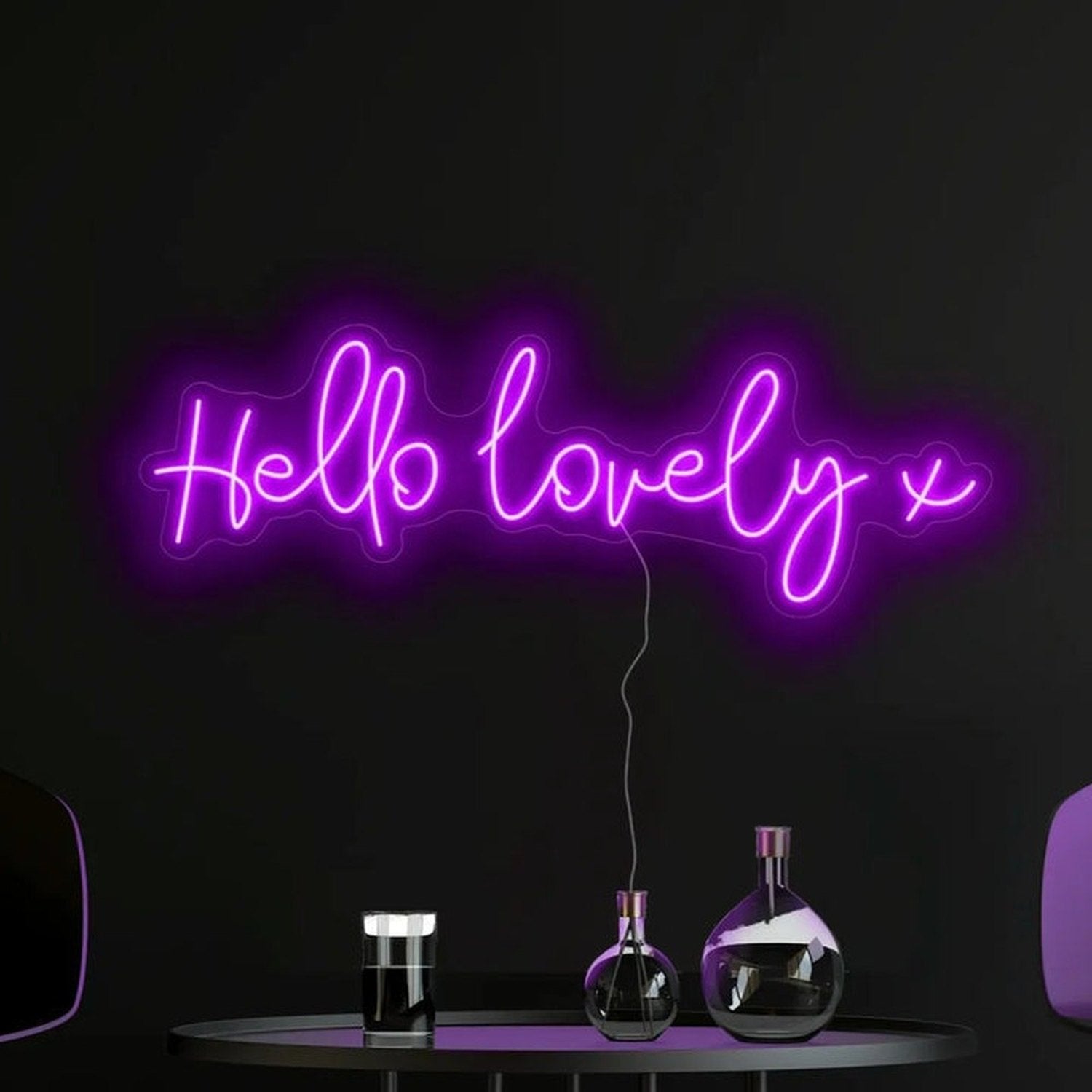 Hello Lovely x Neon Sign The Crafty Bonobo Neon Sign 3