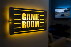 Game Room LED Mirror with remote | LED Gaming Light Sign | Gaming Decor The Crafty Bonobo LED Mirror Sign 1
