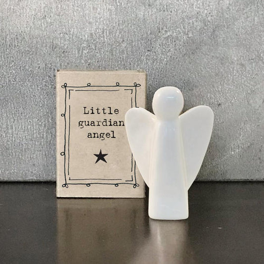 👼 Little Guardian Angel – Porcelain Matchbox Gift The Crafty Bonobo The Crafty Bonobo 